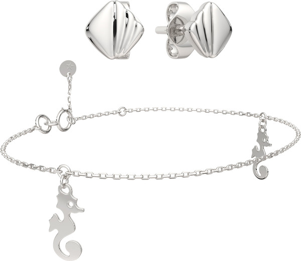 Изображение товара Комплект ювелирных украшений из серебра ZORKA Черный дендизм с Met Gala