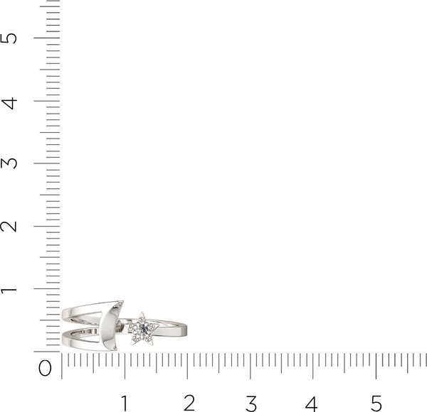 Изображение товара Комплект ювелирных украшений из золота и серебра ZORKA Безразмерные кольца для Met Gala