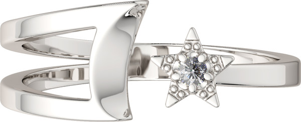 Изображение товара Комплект ювелирных украшений из золота и серебра ZORKA Безразмерные кольца для Met Gala