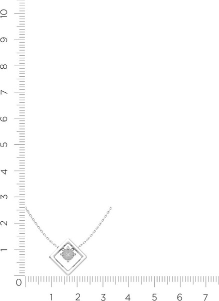 Изображение товара Комплект ювелирных украшений из серебра ZORKA Прямые формы с Мet Gala
