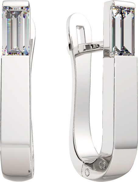 Изображение товара Комплект ювелирных украшений из серебра ZORKA Прямые формы с Мet Gala