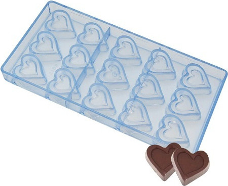Изображение товара Форма для шоколада S.G. Home Сердце 1 SG-FS-9