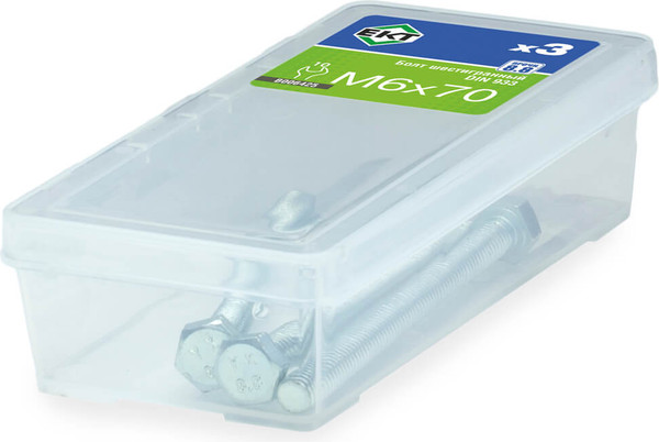 Изображение товара Болт ЕКТ 6х70 8.8 DIN 933 / B006425 (3шт)