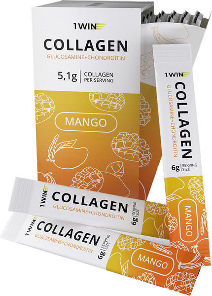 Изображение товара Коллаген 1WIN Манго (30шт)