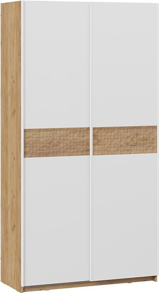 Изображение товара Шкаф-купе ТриЯ Оскар Скания Т2 1200 / 268345 (ручка белая/дуб крафт золотой/белый снег/дуб тортугга)