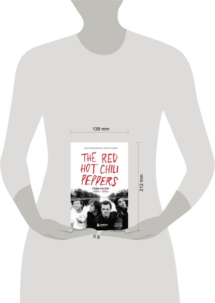 Изображение товара Книга Бомбора The Red Hot Chili Peppers, твердая обложка (Елфимов Максим)