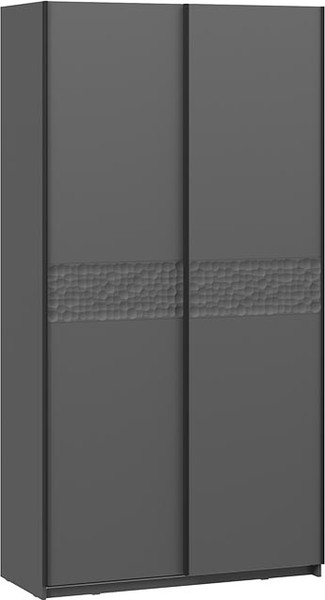 Изображение товара Шкаф-купе ТриЯ Оскар Скания Т2 1200 / 268372 (ручка черная/серый графит/графит матовый)