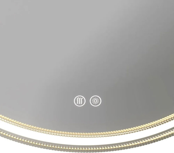 Изображение товара Зеркало Teymi Lina Romantic Gold D80 / T20133 (с подсветкой)