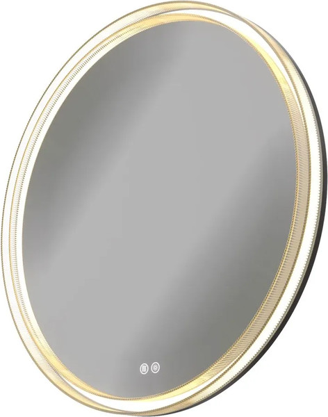 Изображение товара Зеркало Teymi Lina Romantic Black D80 / T20134 (с подсветкой)