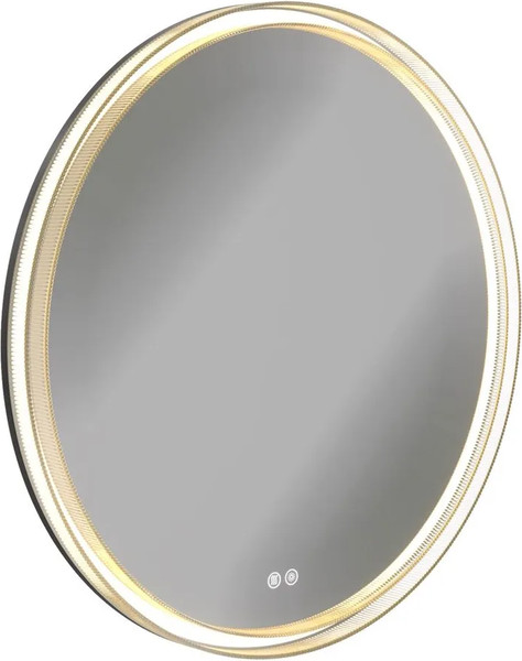 Изображение товара Зеркало Teymi Lina Romantic Black D80 / T20134 (с подсветкой)