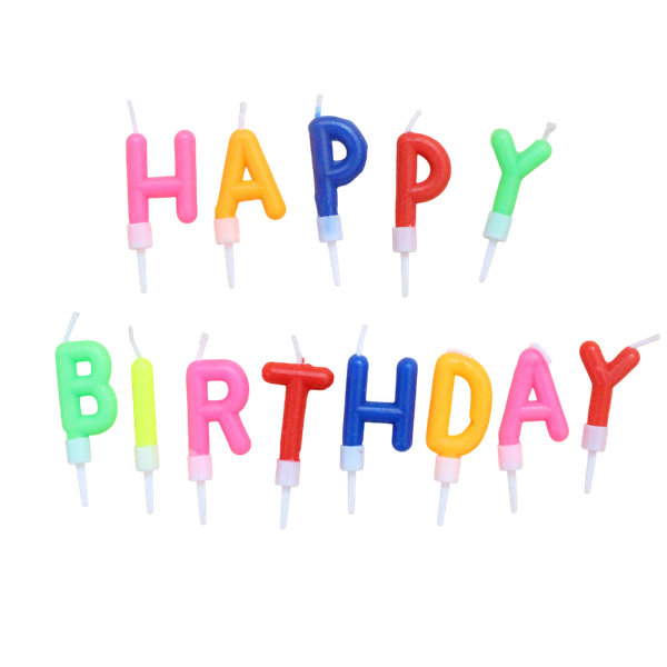 Изображение товара Набор свечей для торта S.G. Home Happy Birthday SG-CC-HBC (разноцветный)