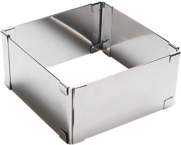 Изображение товара Форма для нарезки коржей S.G. Home Квадрат SG-SQ1010 (нержавеющая сталь)