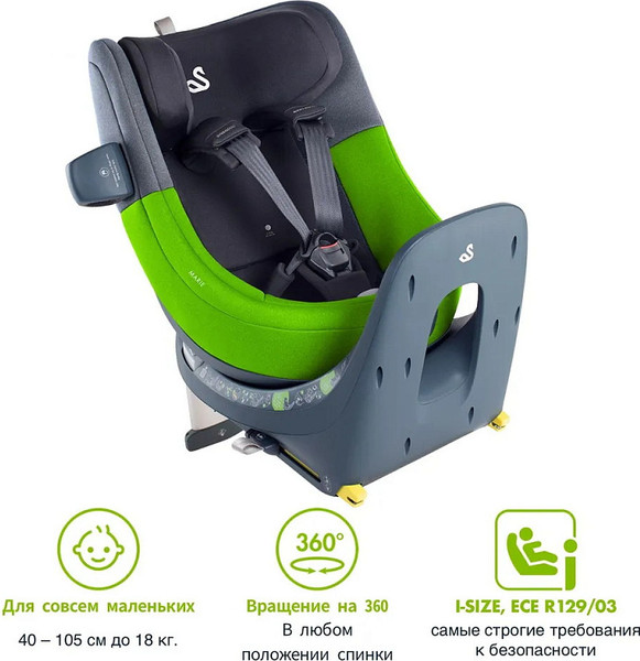 Изображение товара Автокресло Swandoo Marie5 (Lime/Sesame Grey)