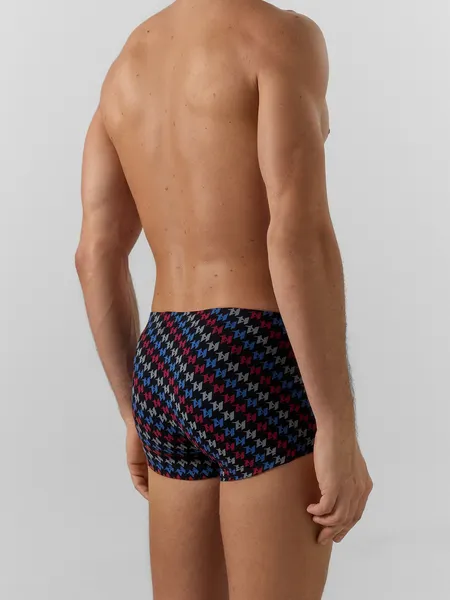 Изображение товара Трусы мужские Mark Formelle 411213 (р.102-112, разноцветный узор на черном)