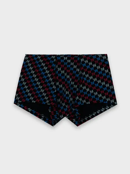 Изображение товара Трусы мужские Mark Formelle 411213 (р.102-112, разноцветный узор на черном)