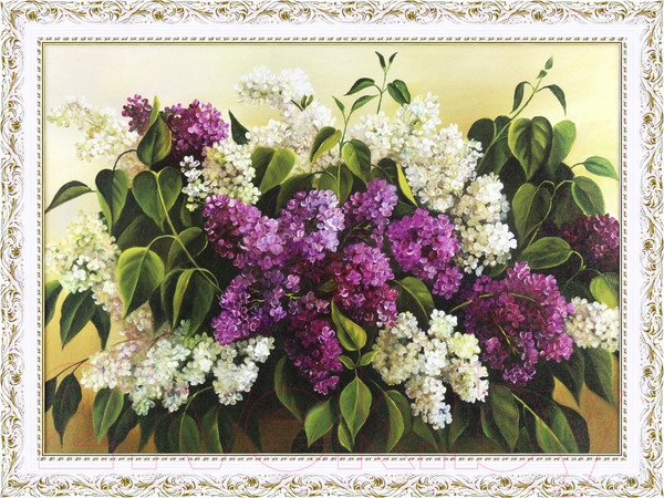 Изображение товара Картина Декарт Сирень 8Л0210 (в раме)