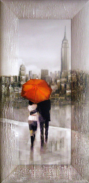 Изображение товара Картина Декарт Красный зонт 8Л0846 (в раме)