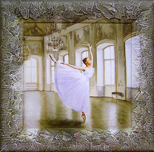 Изображение товара Картина Декарт Балерина-1 8Л0199 (в раме)