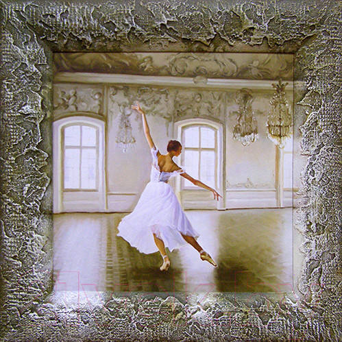 Изображение товара Картина Декарт Балерина-2 8Л0200 (в раме)