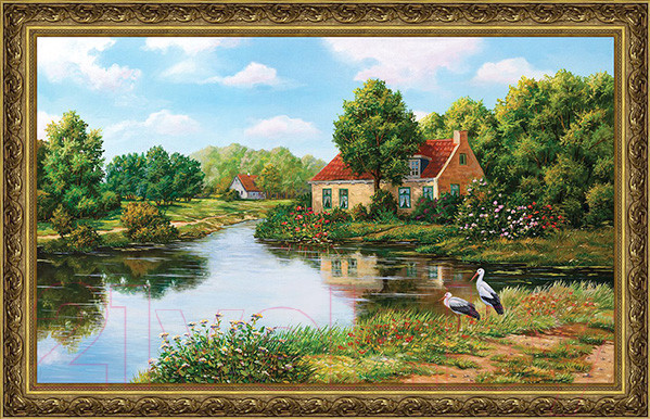 Изображение товара Картина Декарт Родной уголок 8Л0621 (в раме)