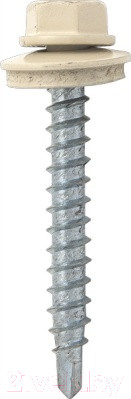 Изображение товара Саморез ЕКТ Кровельный с резиновой прокладкой 4.8х29 сверло РТ1 / 771103 (250шт, RAL 1015)