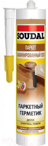 Изображение товара Герметик акриловый Soudal Для дерева (280мл, махагон)