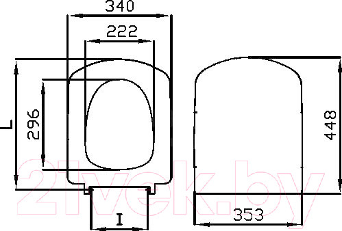 Изображение товара Унитаз напольный Roca Dama Senso Compacto 734151B000 + 7342518000 + ZRU9000040