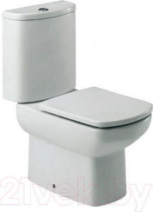 Изображение товара Унитаз напольный Roca Dama Senso Compacto 734151B000 + 7342518000 + ZRU9302820