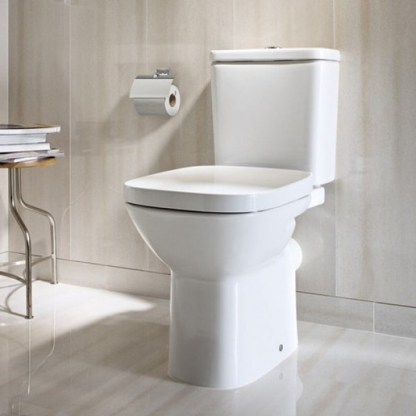 Изображение товара Унитаз напольный Roca Debba 734299700Y + 734199100Y + 8019D0004