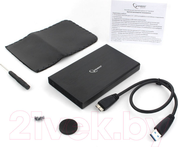 Изображение товара Бокс для жесткого диска Gembird EE2-U3S-55