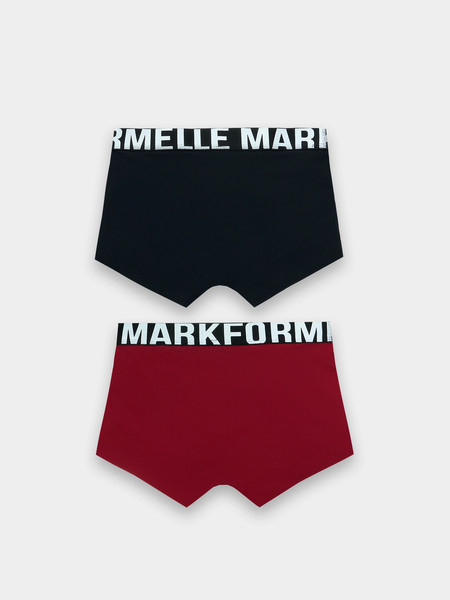 Изображение товара Комплект мужских трусов Mark Formelle 411215-2 (р.82-92, вино/черный)