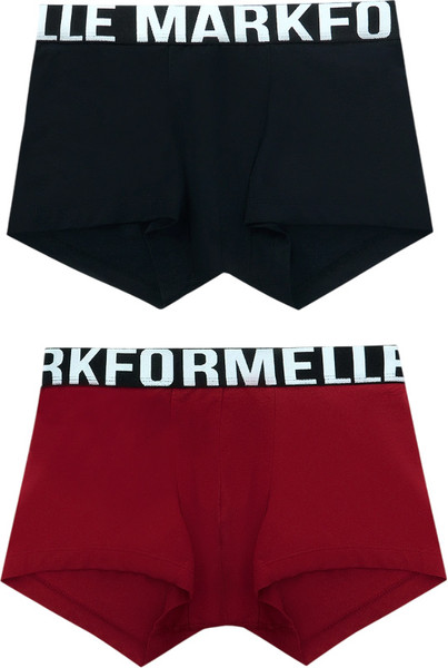 Изображение товара Комплект мужских трусов Mark Formelle 411215-2 (р.90-100, вино/черный)