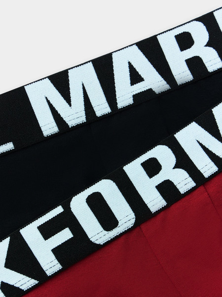 Изображение товара Комплект мужских трусов Mark Formelle 411215-2 (р.102-112, вино/черный)