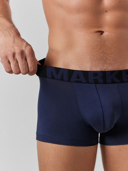 Изображение товара Комплект мужских трусов Mark Formelle 411215-2 (р.102-112, глубокий синий/мрамор)