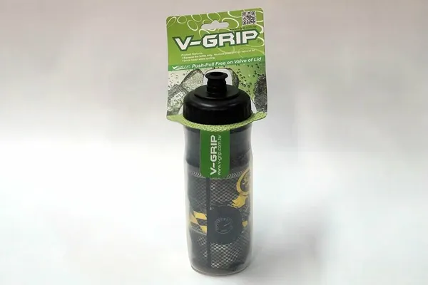 Изображение товара Фляга для велосипеда V-Grip V-650AAR (680мл, черный/золотой)