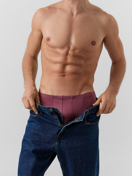 Изображение товара Трусы мужские Mark Formelle 411216 (р.94-104, геометрия на ноктюрне)