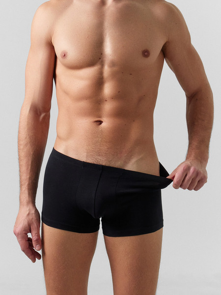 Изображение товара Комплект мужских трусов Mark Formelle 411216-2 (р.86-96, мотодетали на глубоком синем/черный)