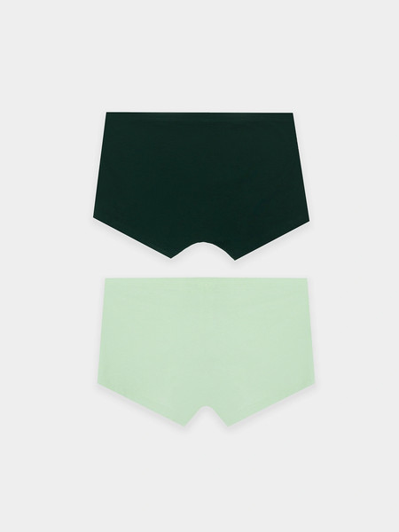 Изображение товара Комплект мужских трусов Mark Formelle 411216-2 (р.94-104, зеленая дымка/зеленый бархат)