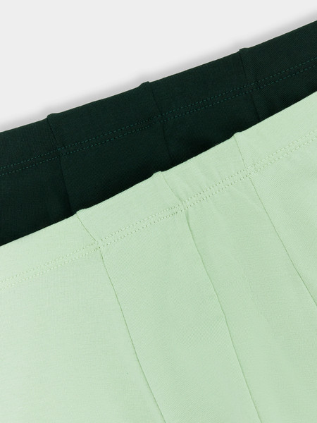 Изображение товара Комплект мужских трусов Mark Formelle 411216-2 (р.94-104, зеленая дымка/зеленый бархат)