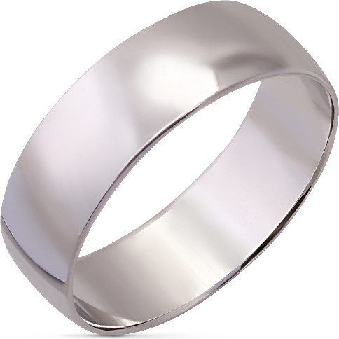 Изображение товара Кольцо обручальное из белого золота Кристалл CD13300226773 (р.22.5)