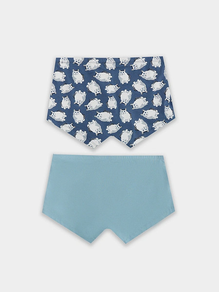 Изображение товара Комплект мужских трусов Mark Formelle 411216-2 (р.102-112, полынь/коты на шторме)