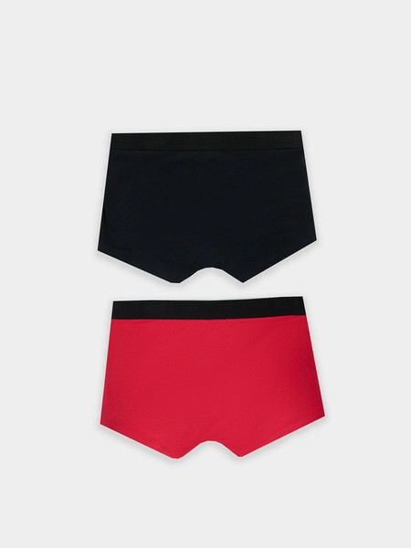 Изображение товара Комплект мужских трусов Mark Formelle 411215-2 (р.86-96, черный/красная лава)