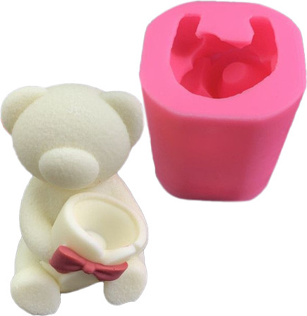 Изображение товара Форма для мастики S.G. Home Мишка с розой SG-FLI-L13