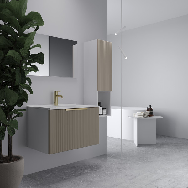 Изображение товара Тумба под умывальник ЗОВ Дублин 60 / DU60LWMFC (флавио кашемир)