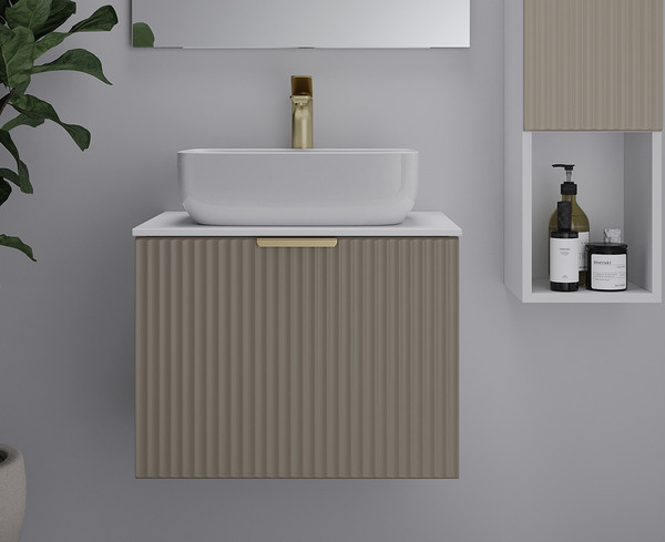 Изображение товара Тумба под умывальник ЗОВ Дублин 70 / DU70LWMFC (флавио кашемир)