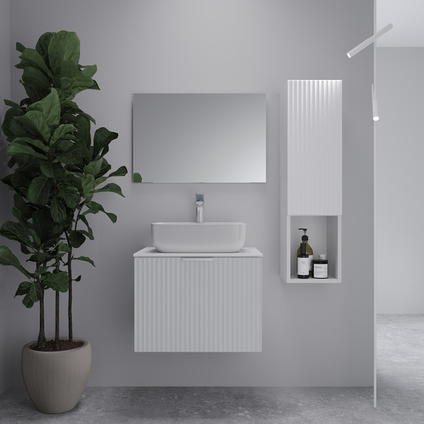 Изображение товара Тумба под умывальник ЗОВ Дублин 70 / DU70LWMFW (флавио белый)