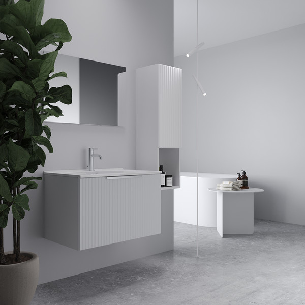 Изображение товара Тумба под умывальник ЗОВ Дублин 70 / DU70LWMFW (флавио белый)