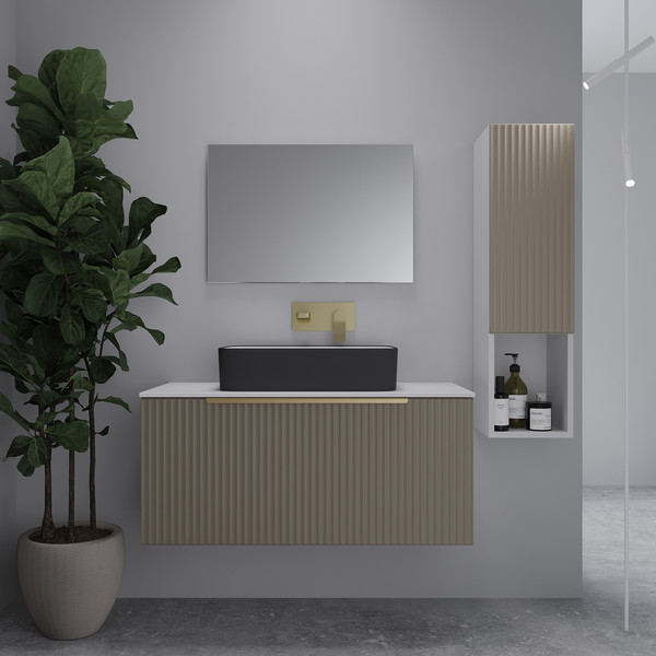 Изображение товара Тумба под умывальник ЗОВ Дублин 80 / DU80LWMFC (флавио кашемир)