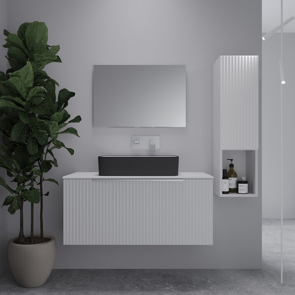 Изображение товара Тумба под умывальник ЗОВ Дублин 80 / DU80LWMFW (флавио белый)