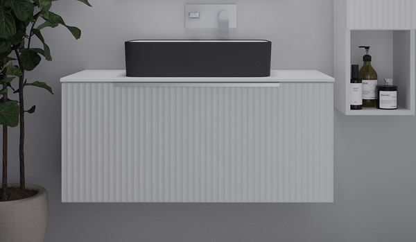 Изображение товара Тумба под умывальник ЗОВ Дублин 80 / DU80LWMFW (флавио белый)